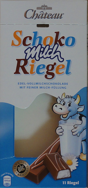 Chateau pion Schoko Riegel milch.jpg